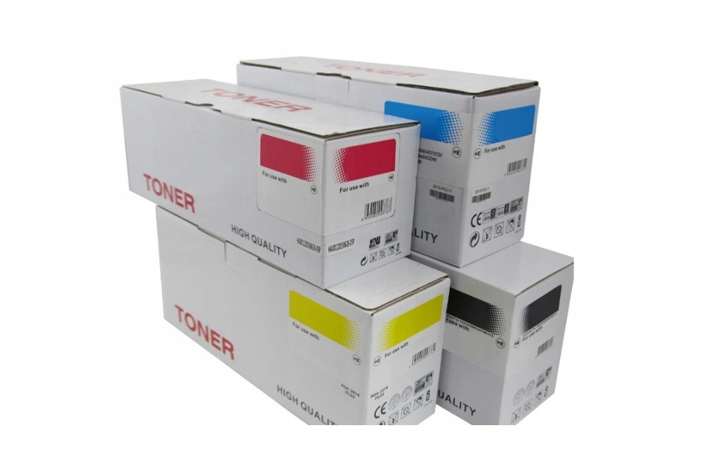 4x Toner Do Tiskárny Hp a Canon CF540A CRG054 CF400A CRG045 M254 M280 M281