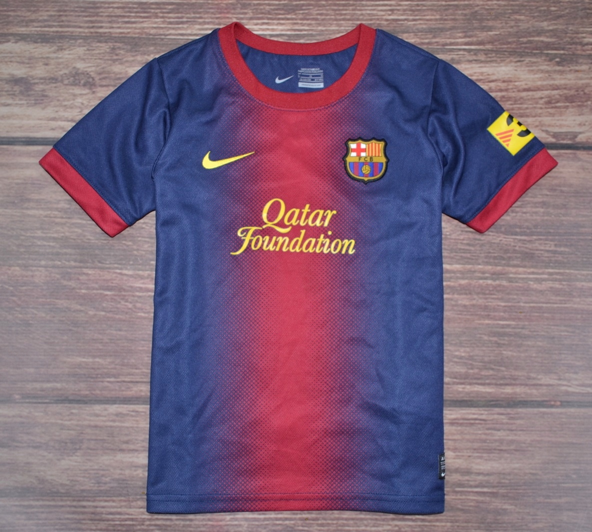 NIKE FC BARCELONA KOSZULKA HOME 2012/13 JR KIDS 116-122 CM Płeć chłopiec
