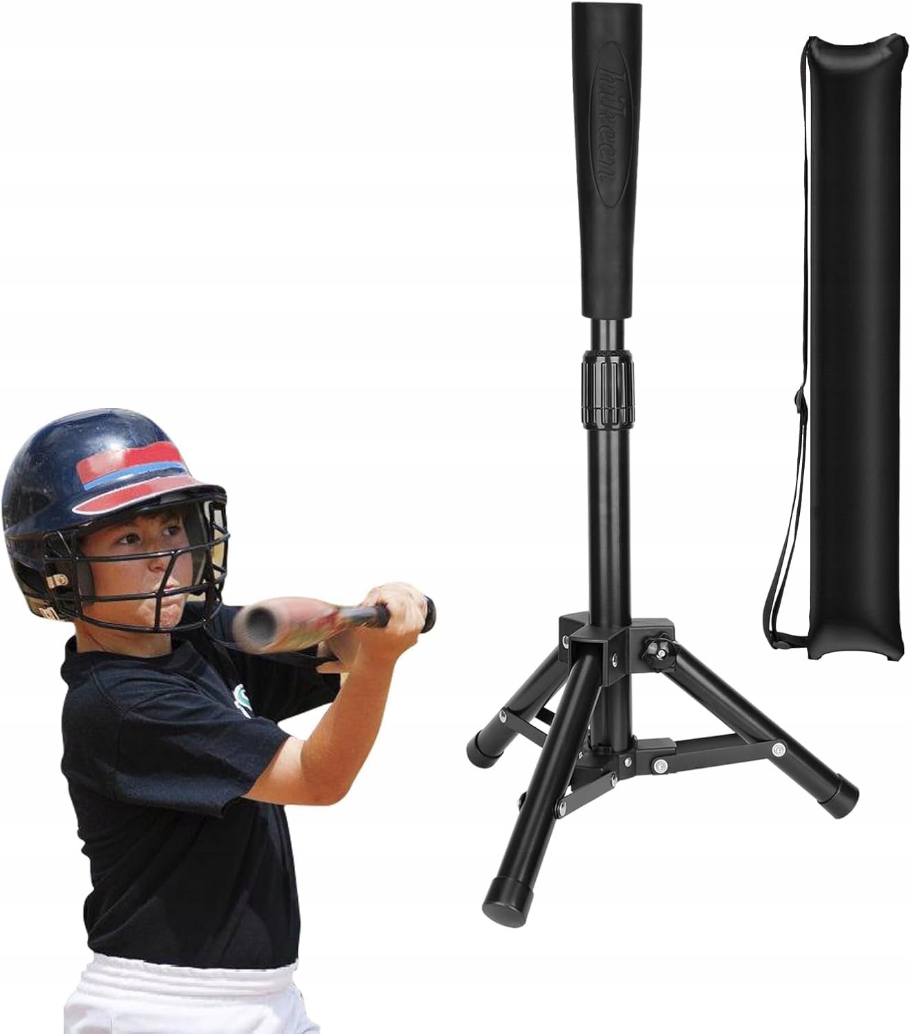 Statyw baseball Hikeen T-Ball 53-84 cm regulowany softball torba