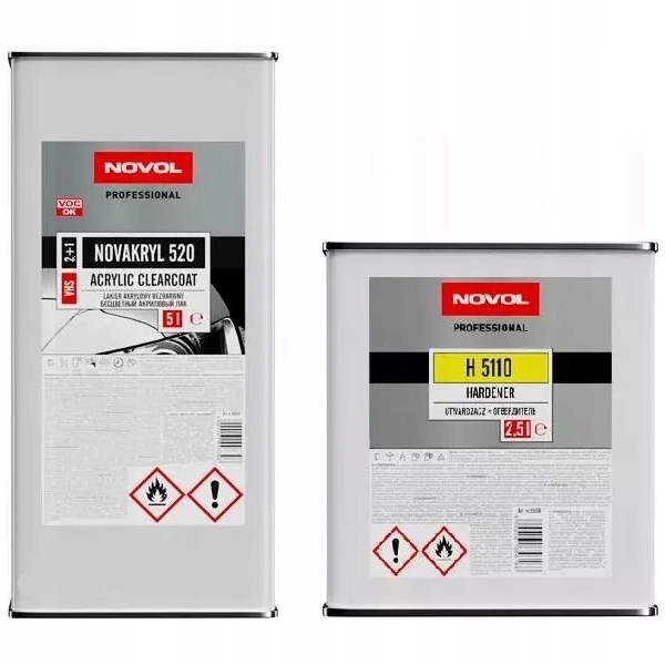 Novol Novakryl 520 akrylový bezb. lak 5L H5110