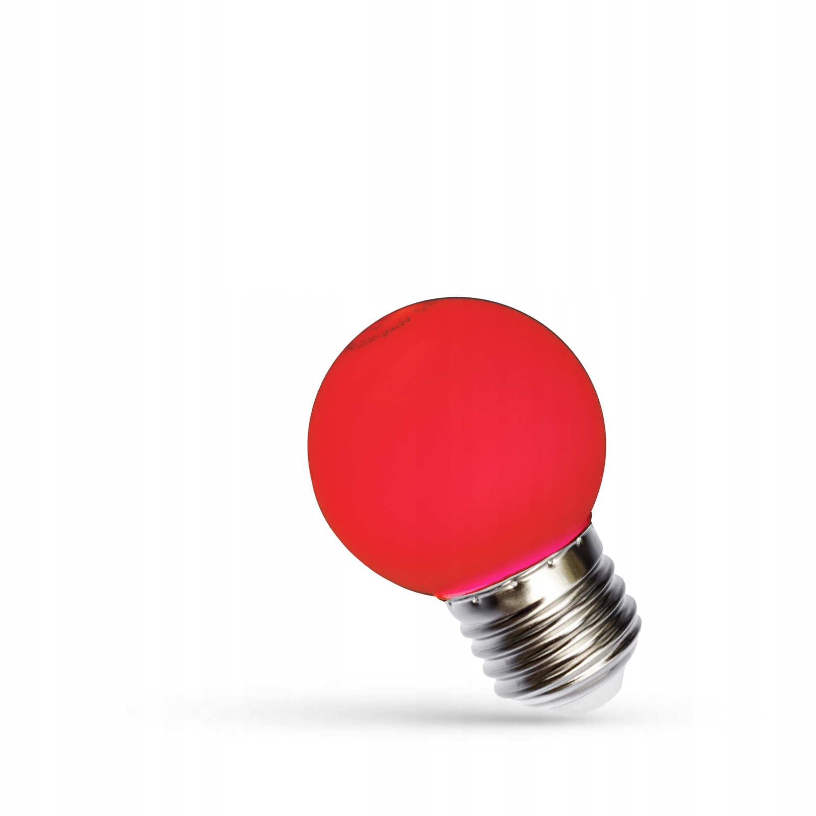 

Żarówka Kolorowa Led Czerwona E27 1W