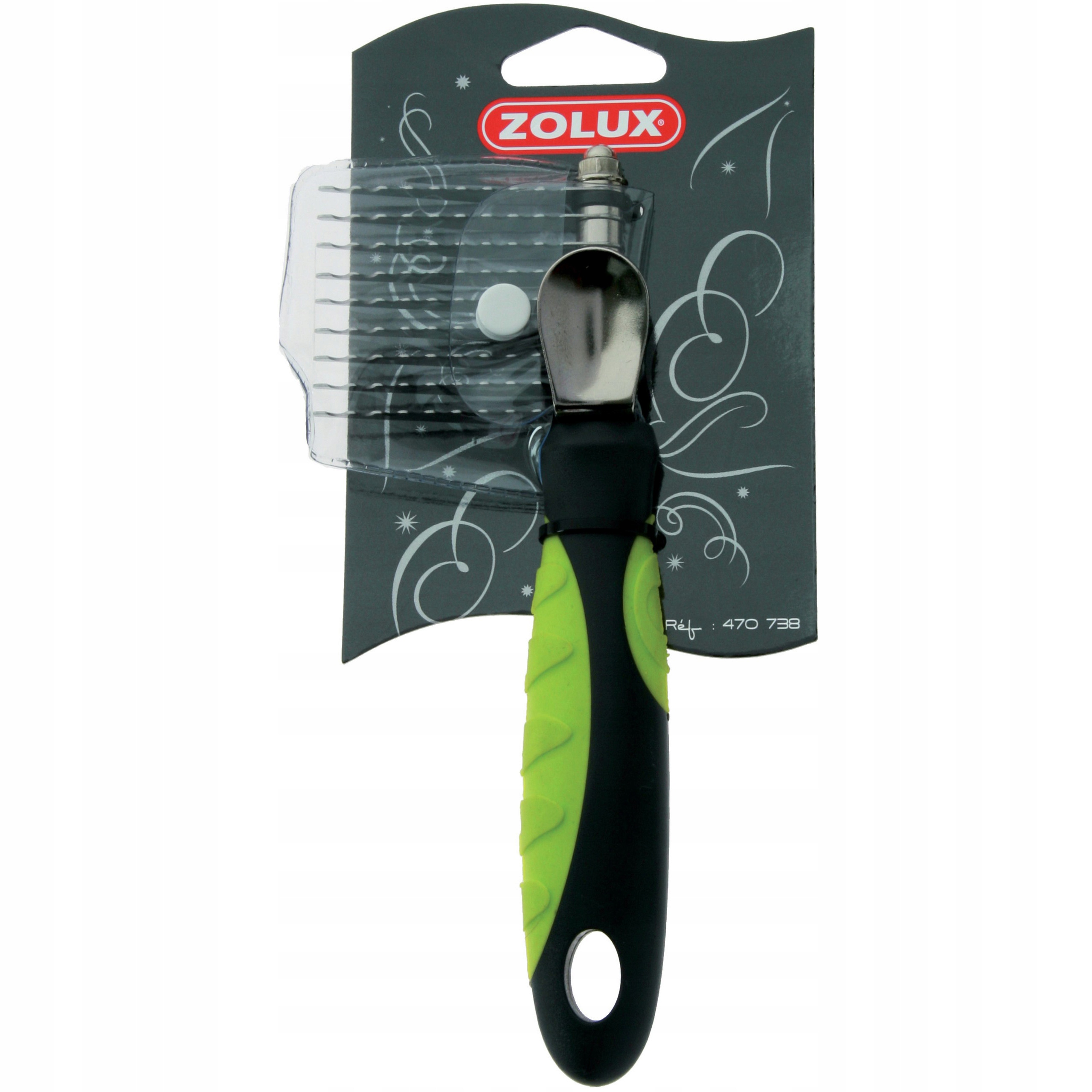 

Trymer Filcak 9 ostrzy Rozcina Kołtuny Zgrzebło