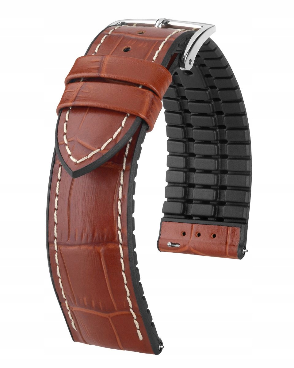 Řemínek Na Hodinky Hirsch George Zlatohnědý 20 MM