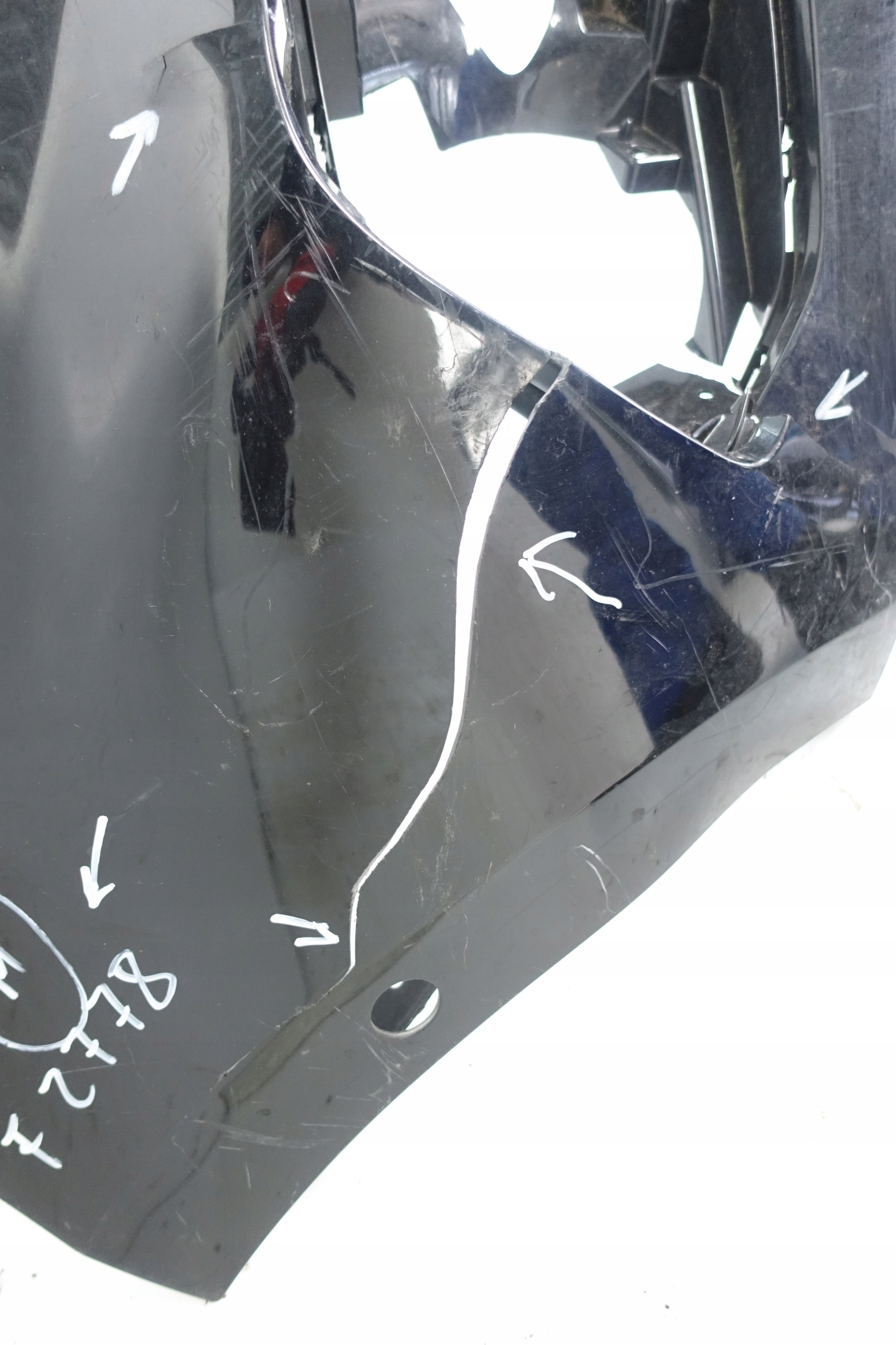 FORD FIESTA MK8 VIII ST LINE 2017- bumper front front H1BB-17K819-A1