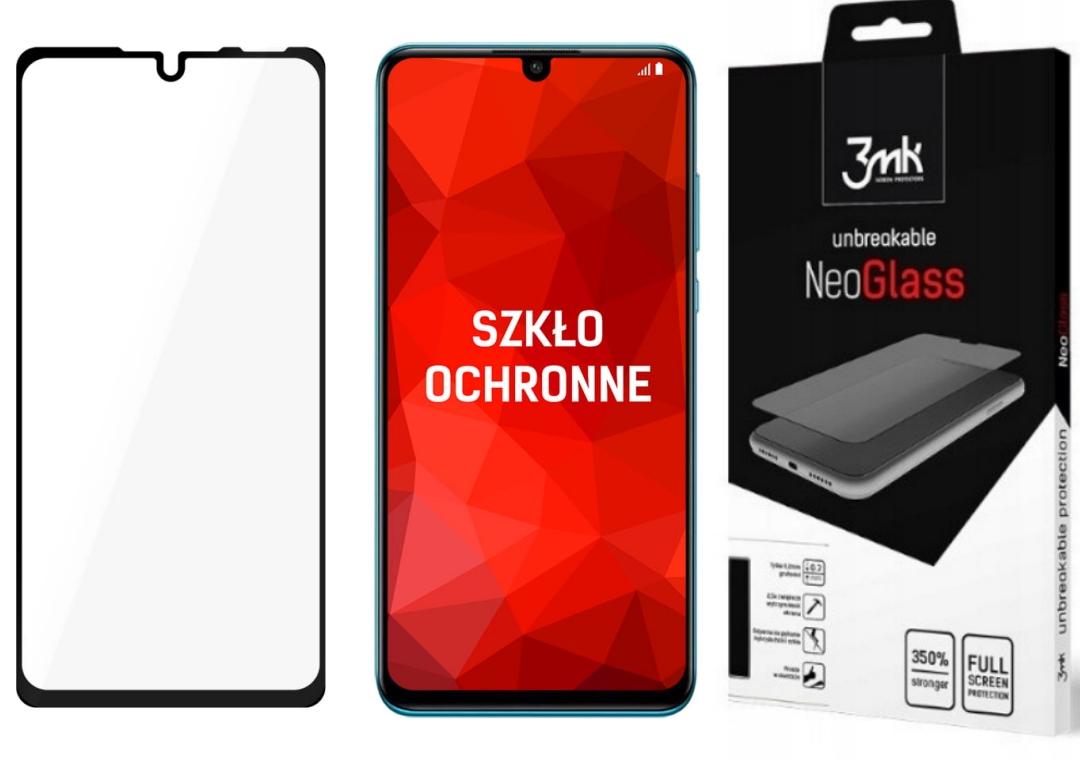 

Szkło Cały Ekran 3mk NeoGlass do Huawei P30 Lite