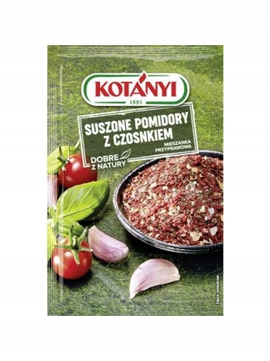 Levně 13 x Kotanyi Sušené rajčata s česnekem 22 g