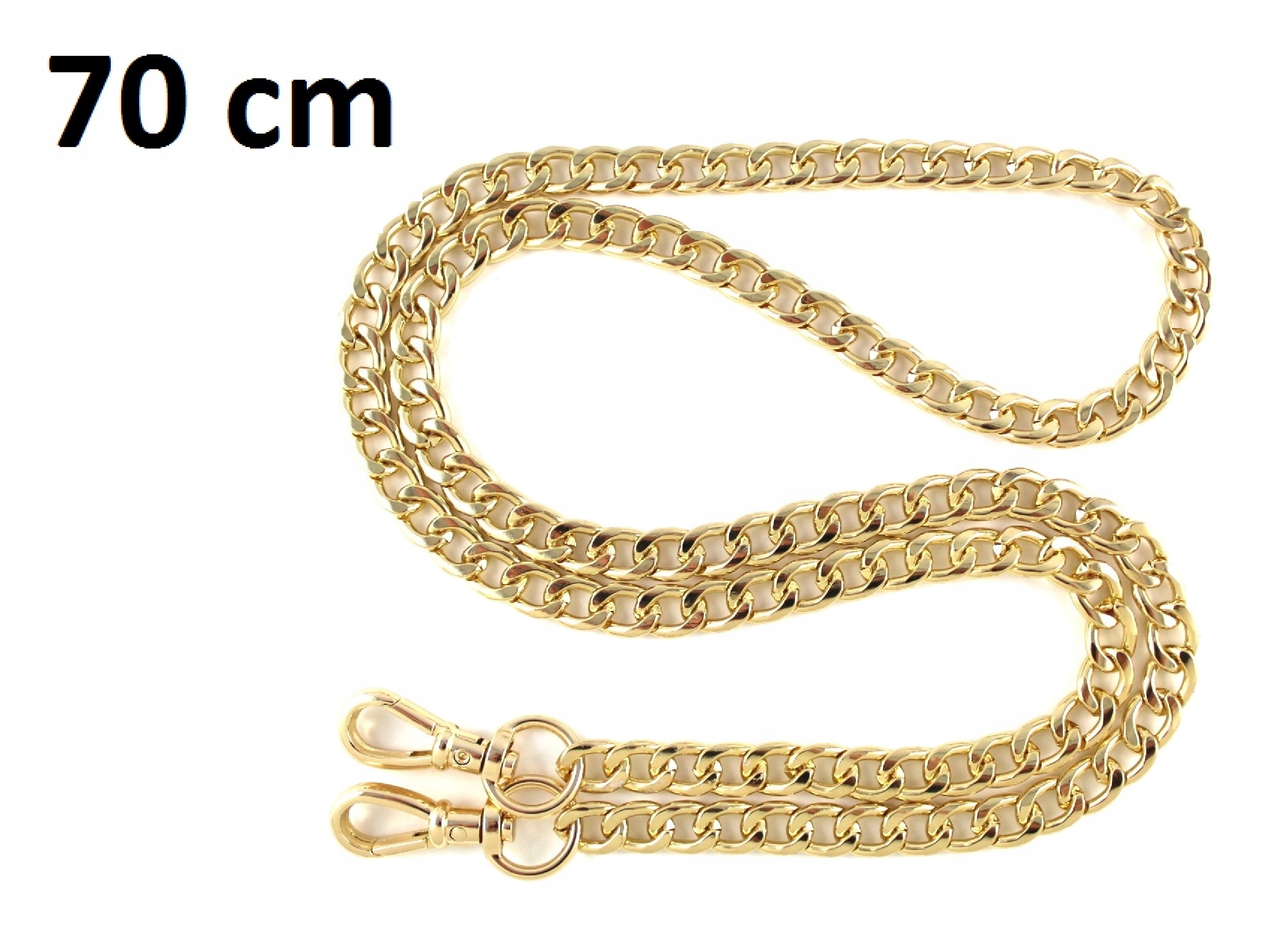 

Łańcuszek/pasek do torebki Złoty 70 cm