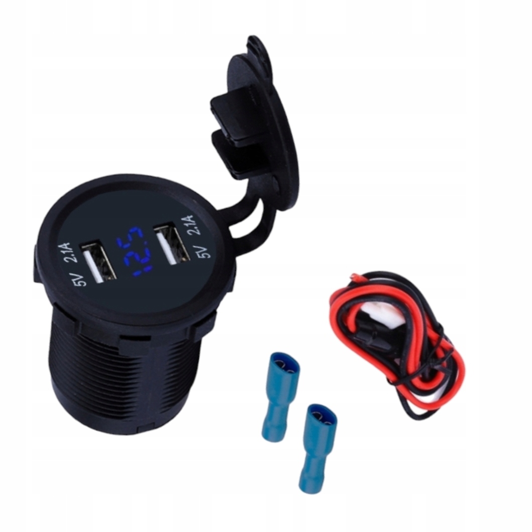 GNIAZDO ŁADOWARKA 2x USB do Ford Hyundai Kia Volvo EO-0028858