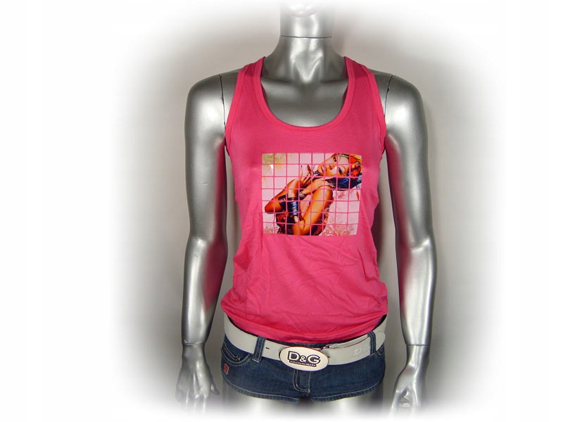 BLUZKA ATLETKA BOKSERKA TOP PRINT FOTO JAPONKA Płeć kobieta