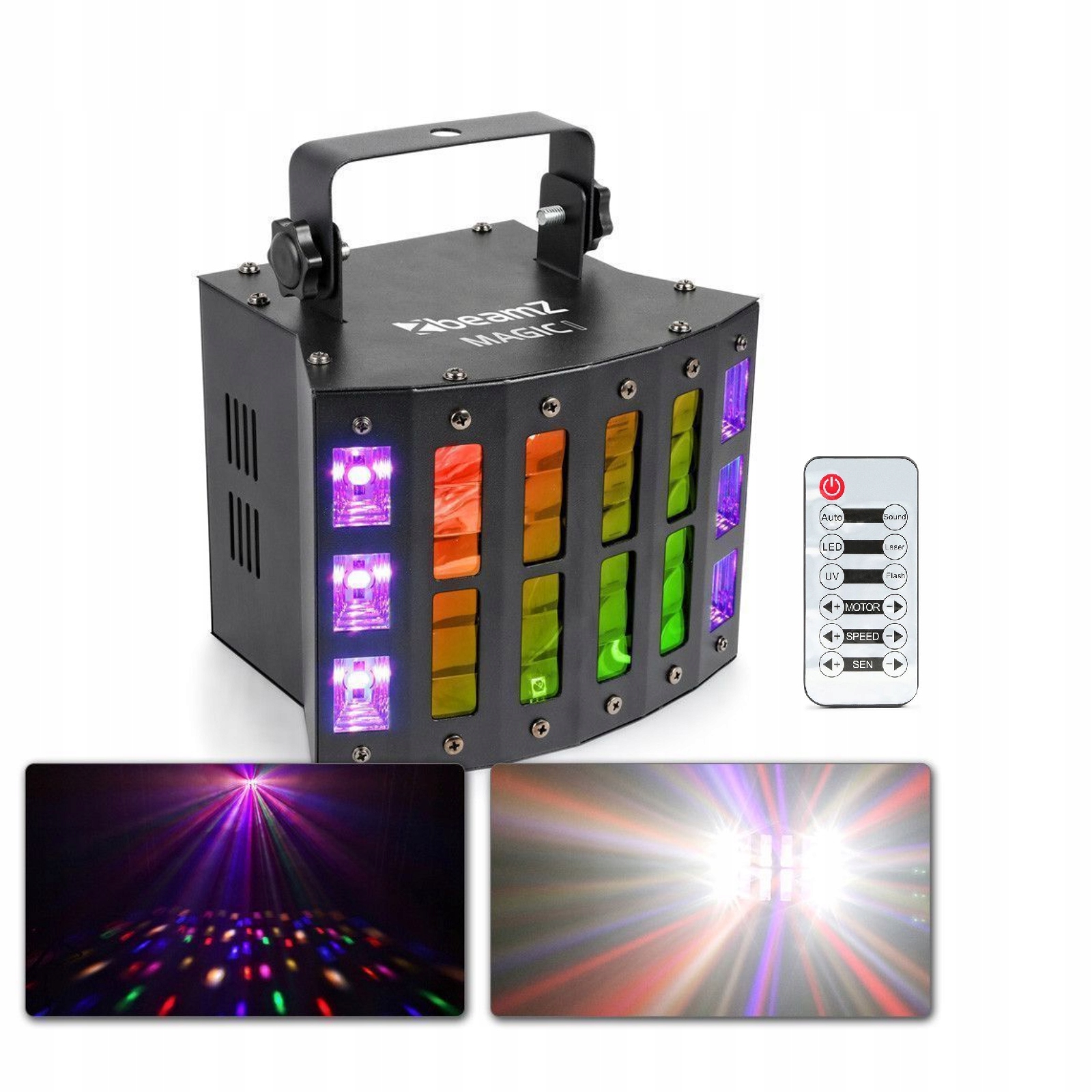 Reflektor DERBY LED STROBO DMX pilot Mobilny DJ Kod producenta 153.733