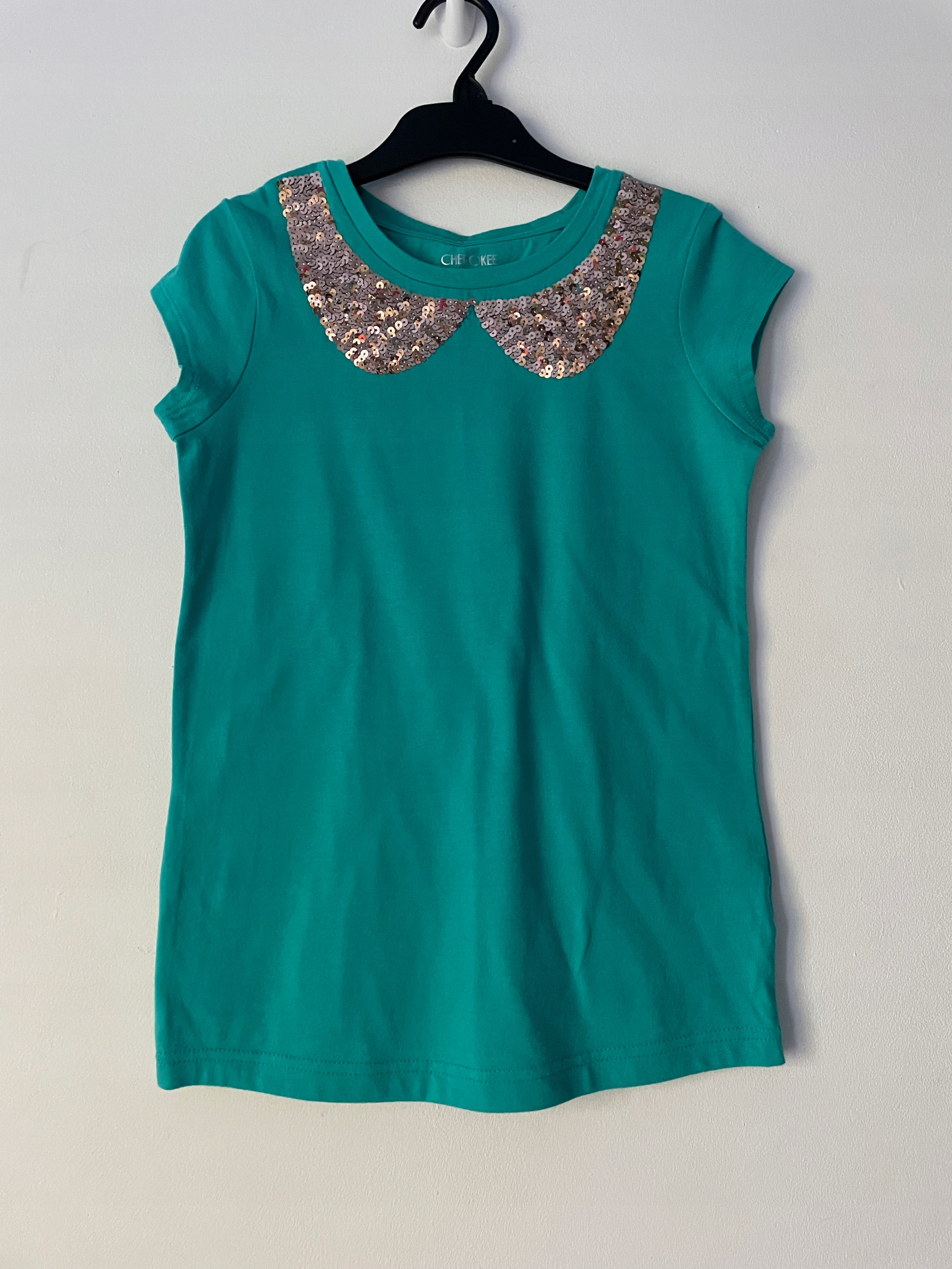 ELEGANCKA BLUZKA****CEKINY*** 10/12 L*** 146/152