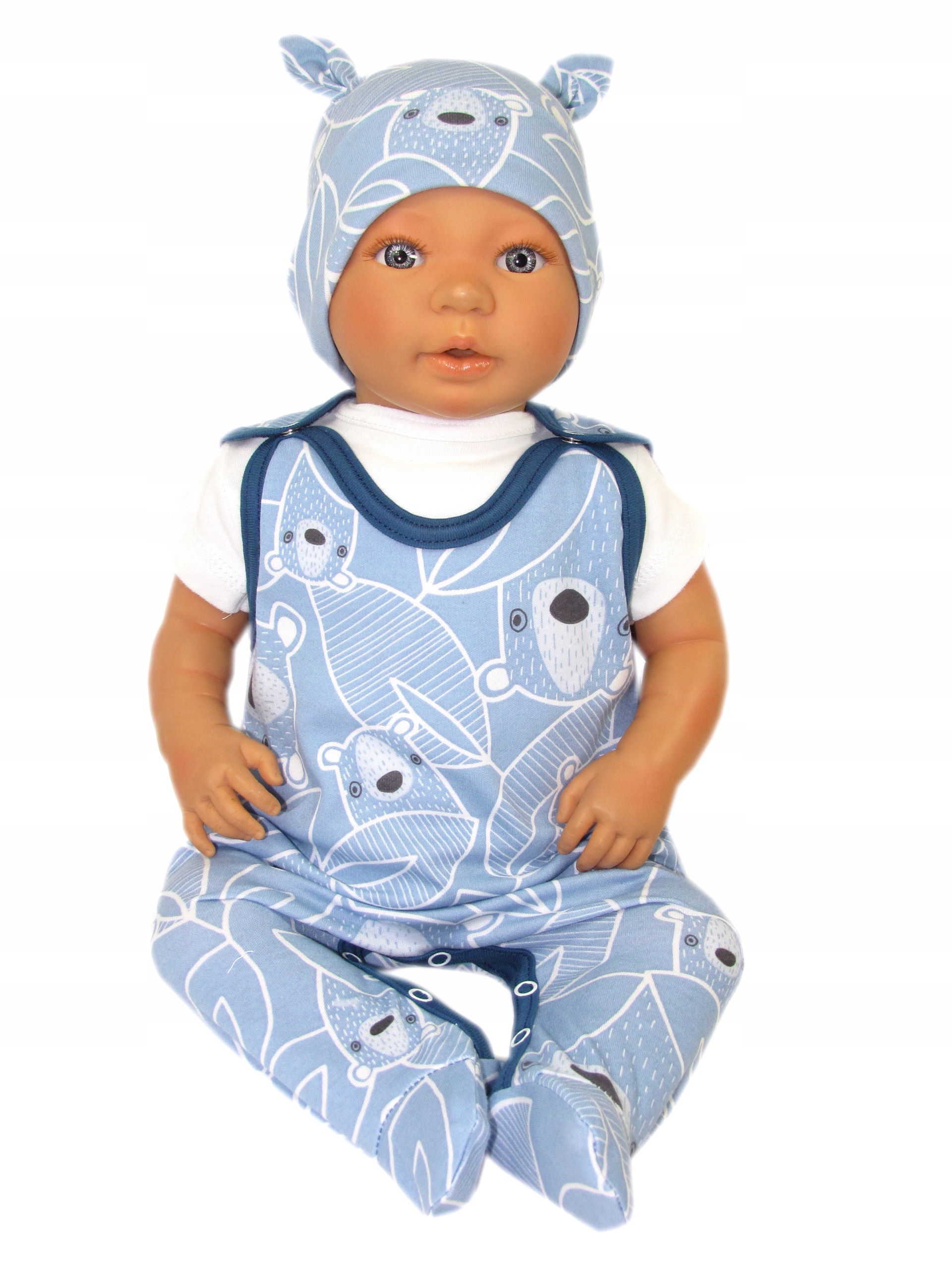 ŚPIOCHY NIEMOWLĘCE ŚPIOSZKI BAWEŁNIANE r.62 /42/ Marka kaia-baby