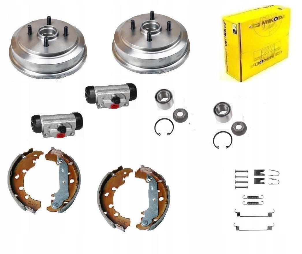 Bubny Čelisti Ložiskového Válce Fiesta V Fusion 2002- Mazda 2 2003- Sada