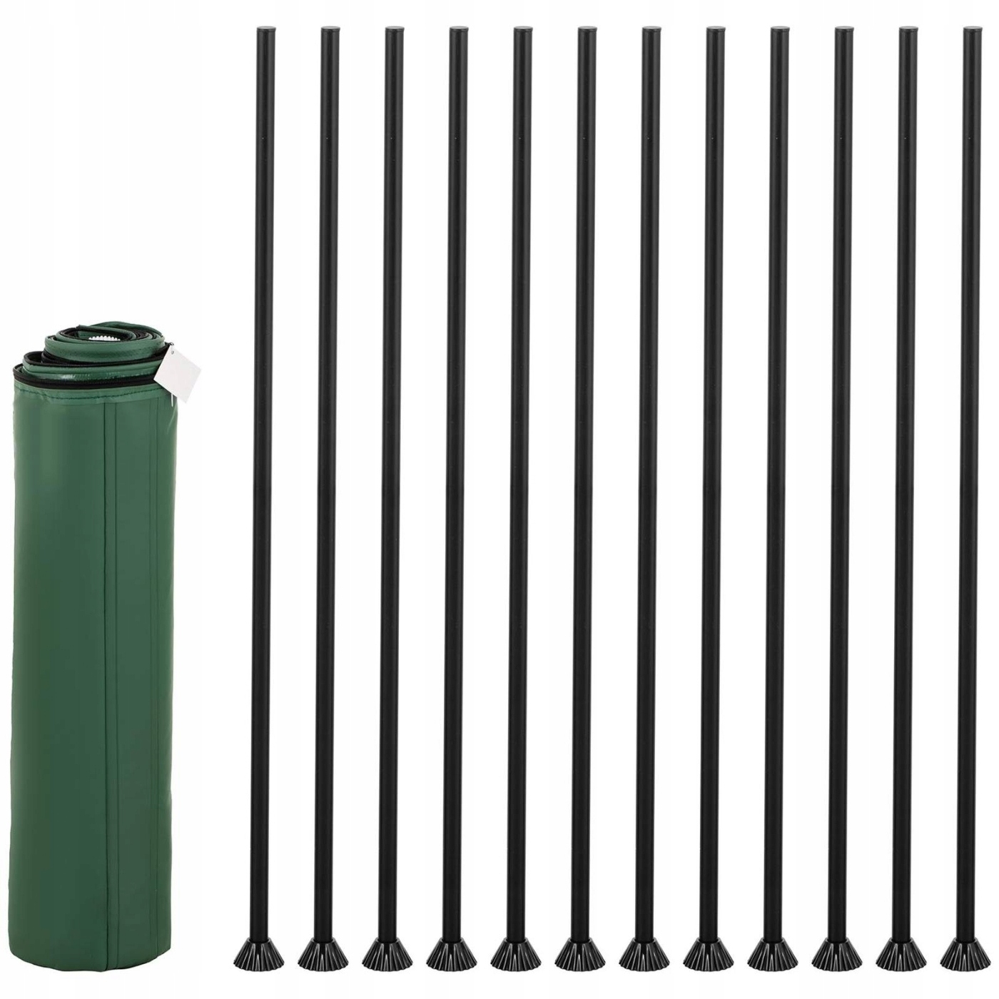 ZBIORNIK NA DESZCZOWKĘ SKŁADANY BECZKA 1000 L KRAN Kolor zielony