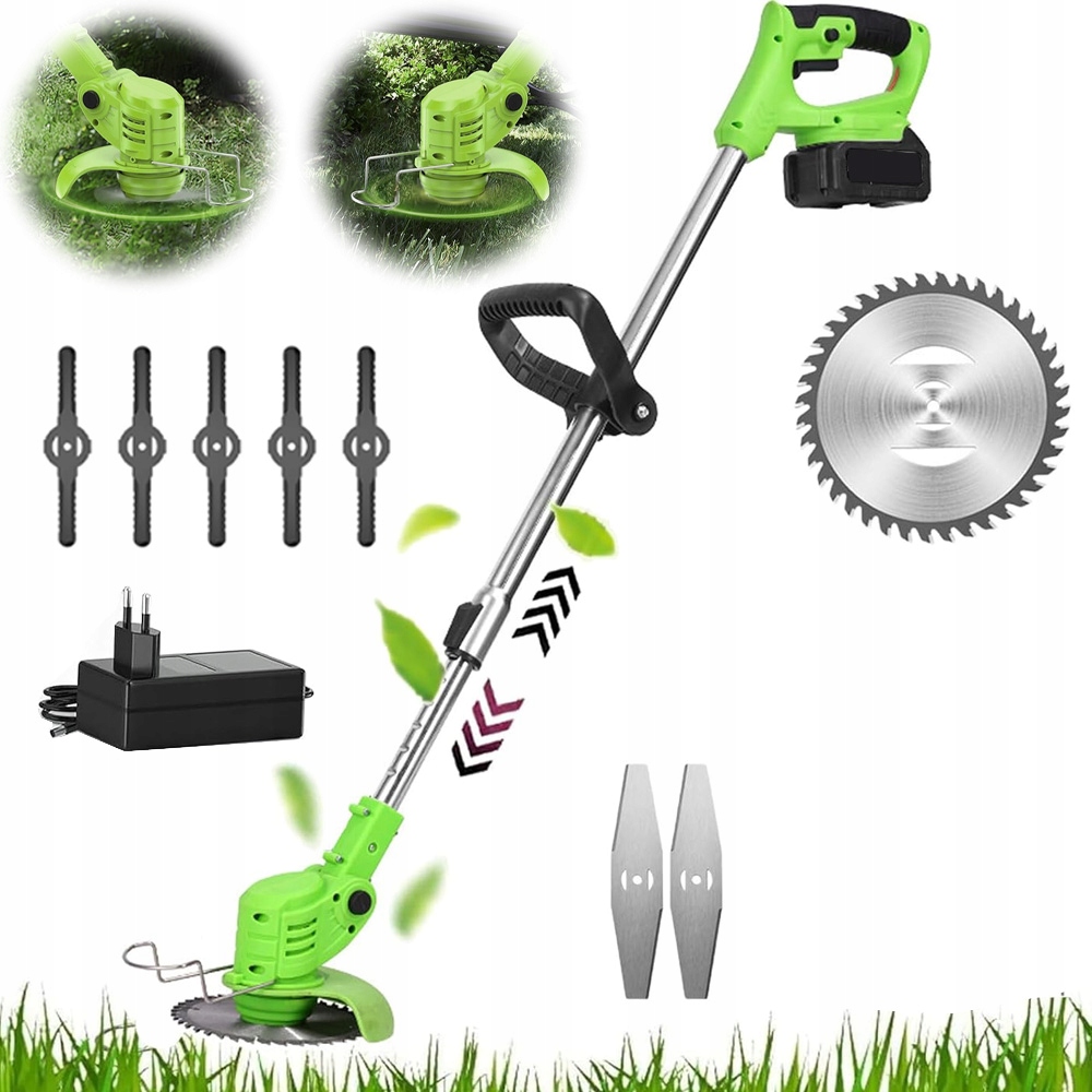 Spalinowa Akumulatorowa Podkaszarka Wykaszarka Kosiarka Do Trawy 2X Żyłka