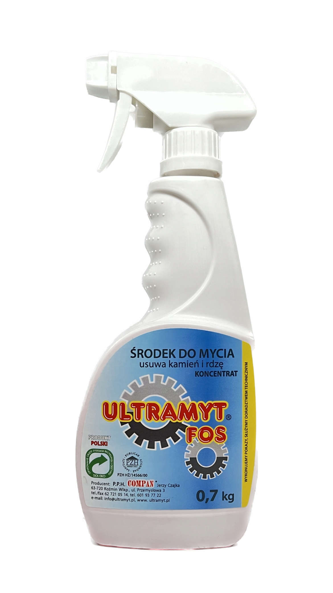 

Usuń kamień i rdzę z Ultramyt Fos 0,7KG