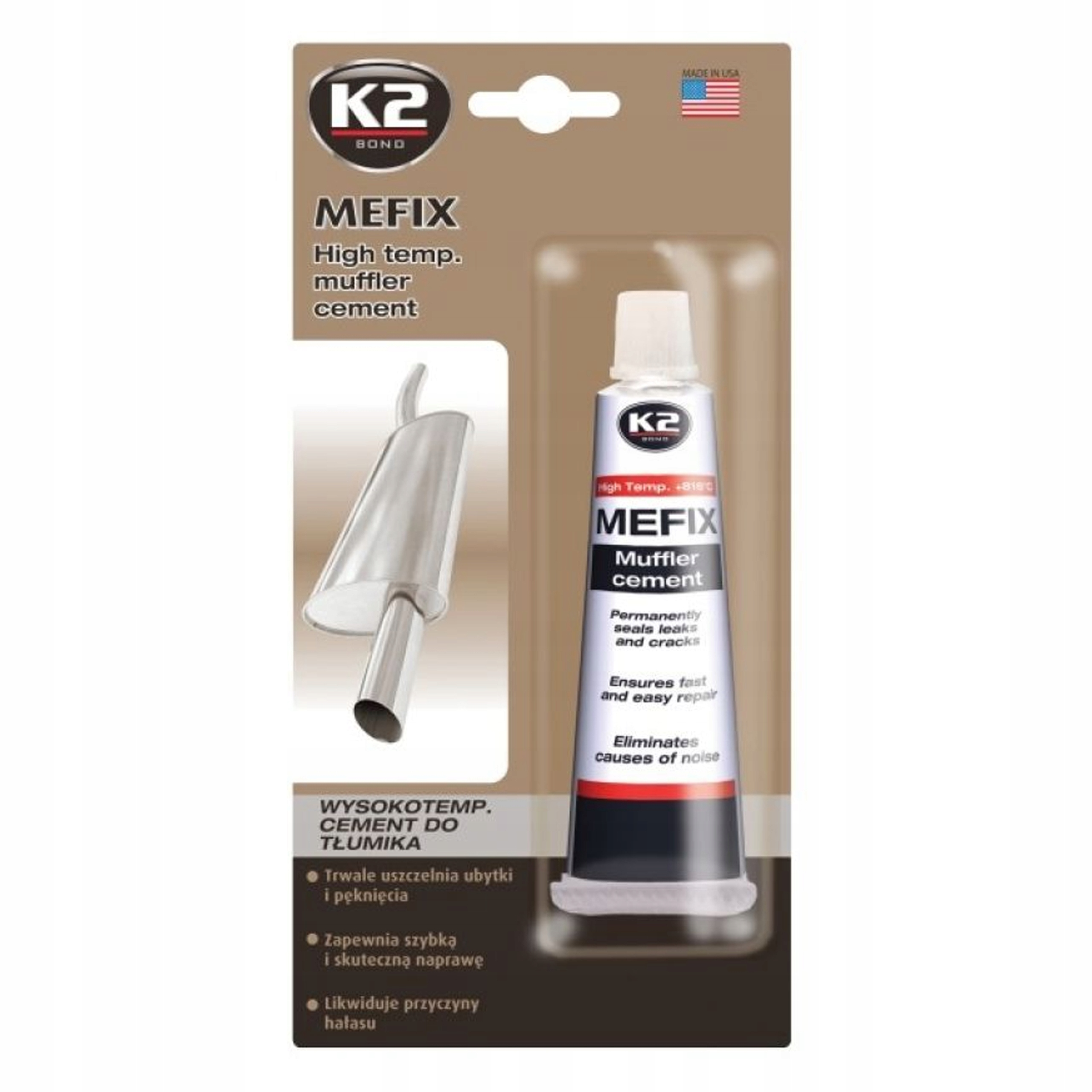 

K2 Mefix Cement do Układów Wydechowcyh 140g