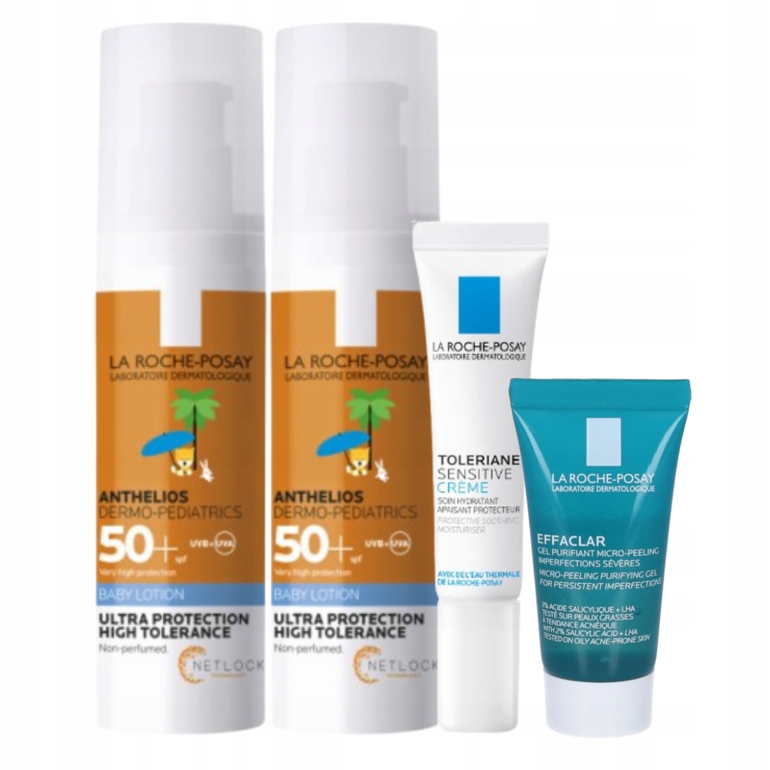 La Roche-Posay Anthelios Dermo-Pediatrics mleczko z Spf 50+ 50 ml 2 Pak