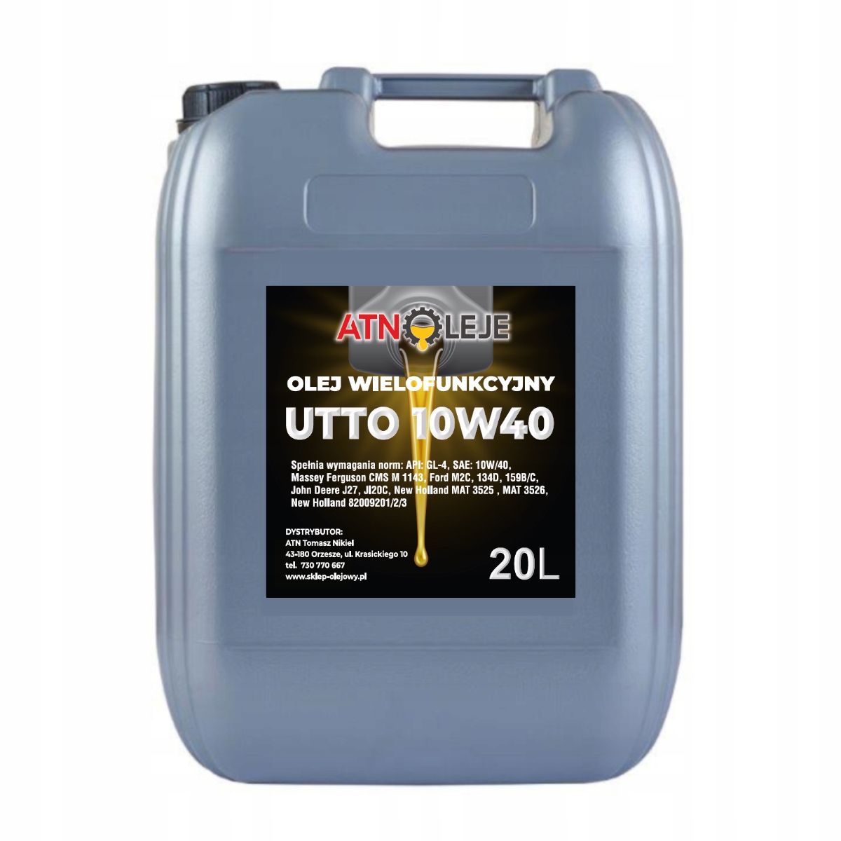 OLEJ Wielofunkcyjny UTTO 10W40 20L