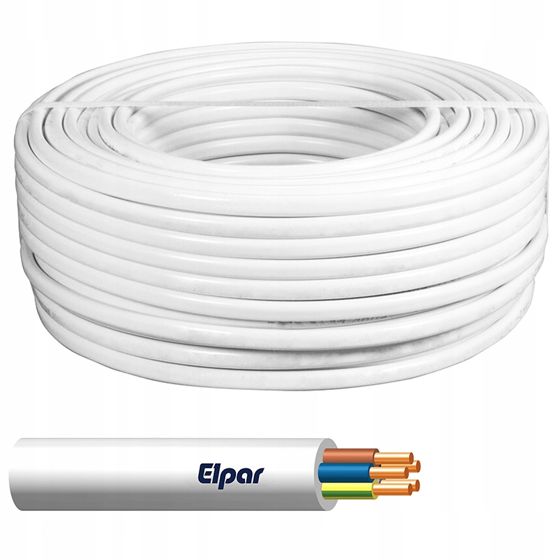 Przewód okrągły linka OWY 5x6 mm2 Elpar 1MB