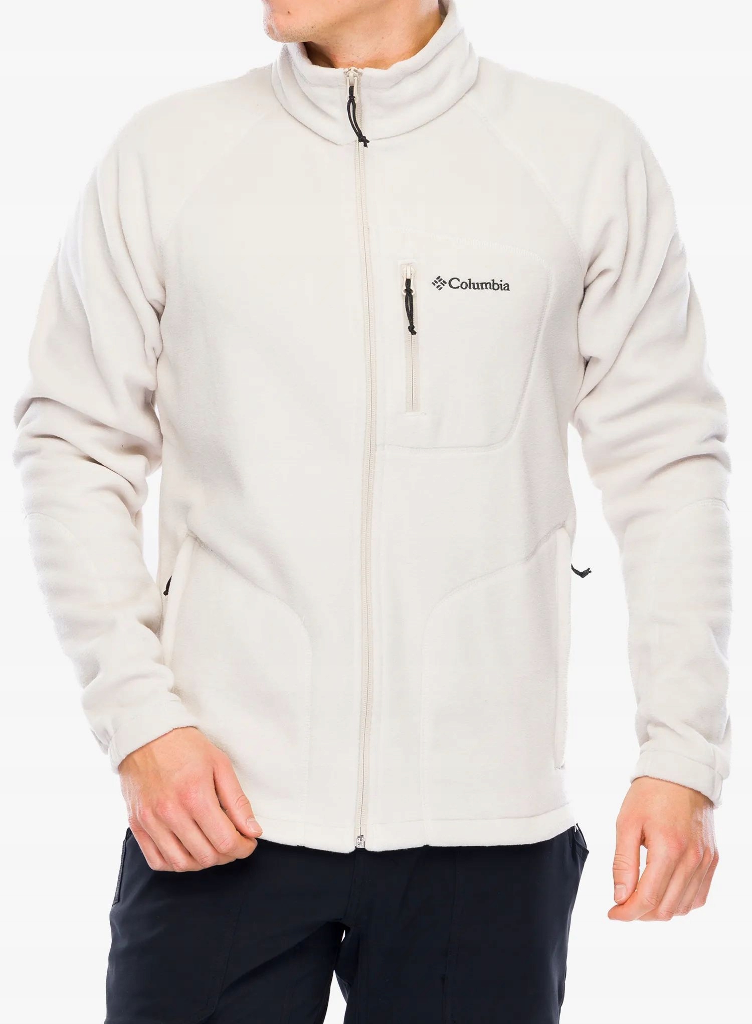 Fleecová Mikina Columbia Fast Trek II Fleecová Mikina na Zip tmavě šedá M