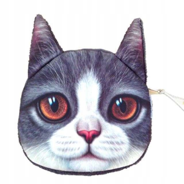 

portmonetka Portfel Kot Z Uszami 3d prezent