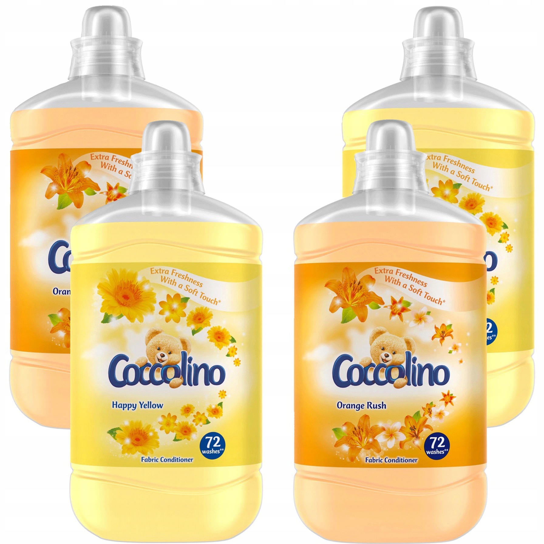 

Coccolino Zestaw Płyn do Płukania Tkanin 7,2L