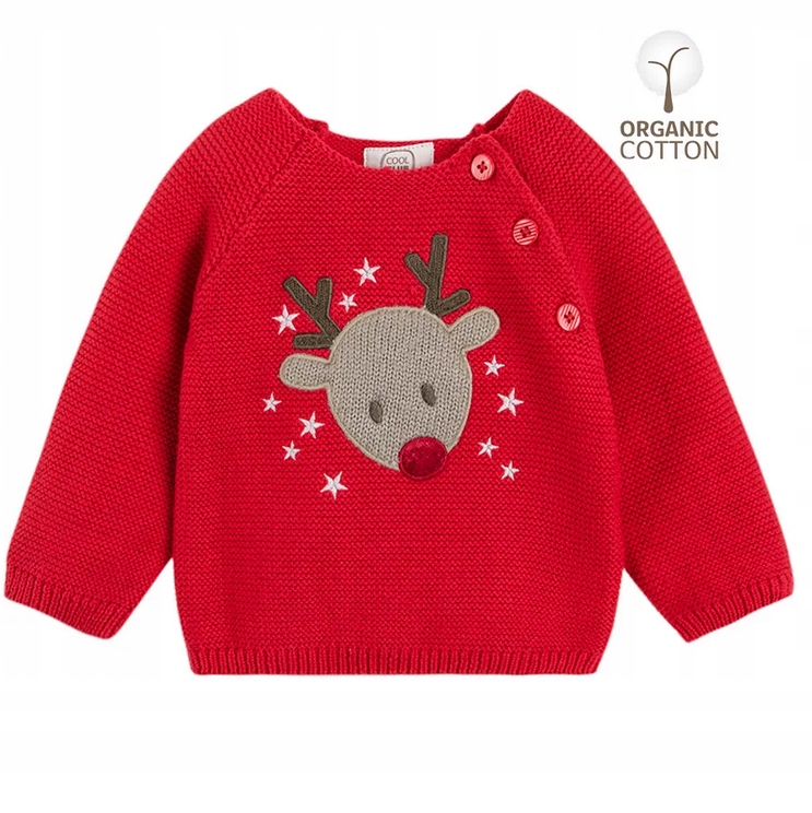 

Cool Club sweter świąteczny renifer r 104