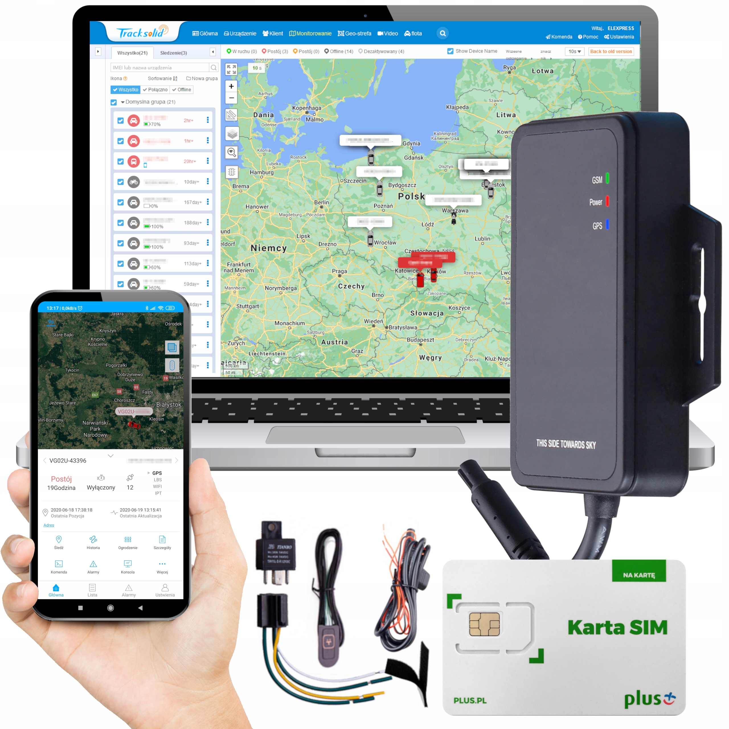 

Lokalizator Gps Monitoring Odcięcie Paliwa Pojazdu