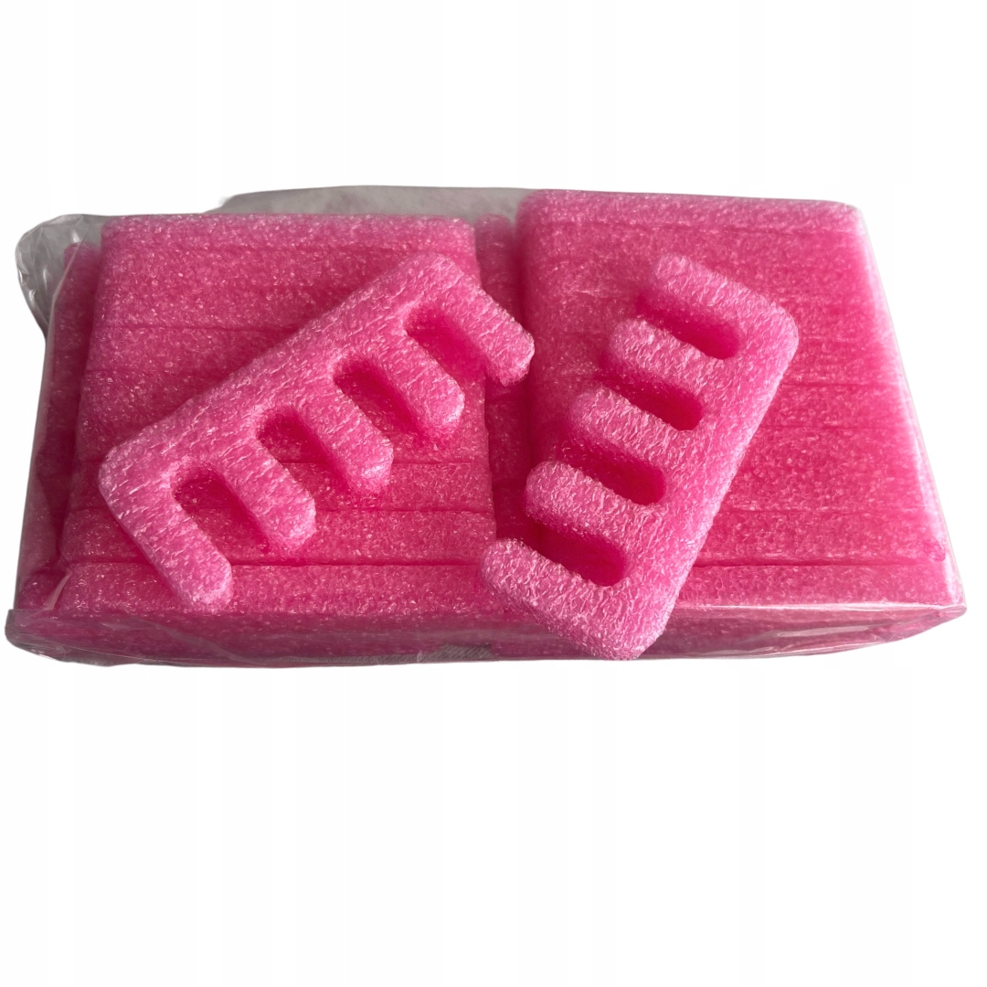 Separatory piankowe pedicure różowe 20par (40szt) Marka inna marka