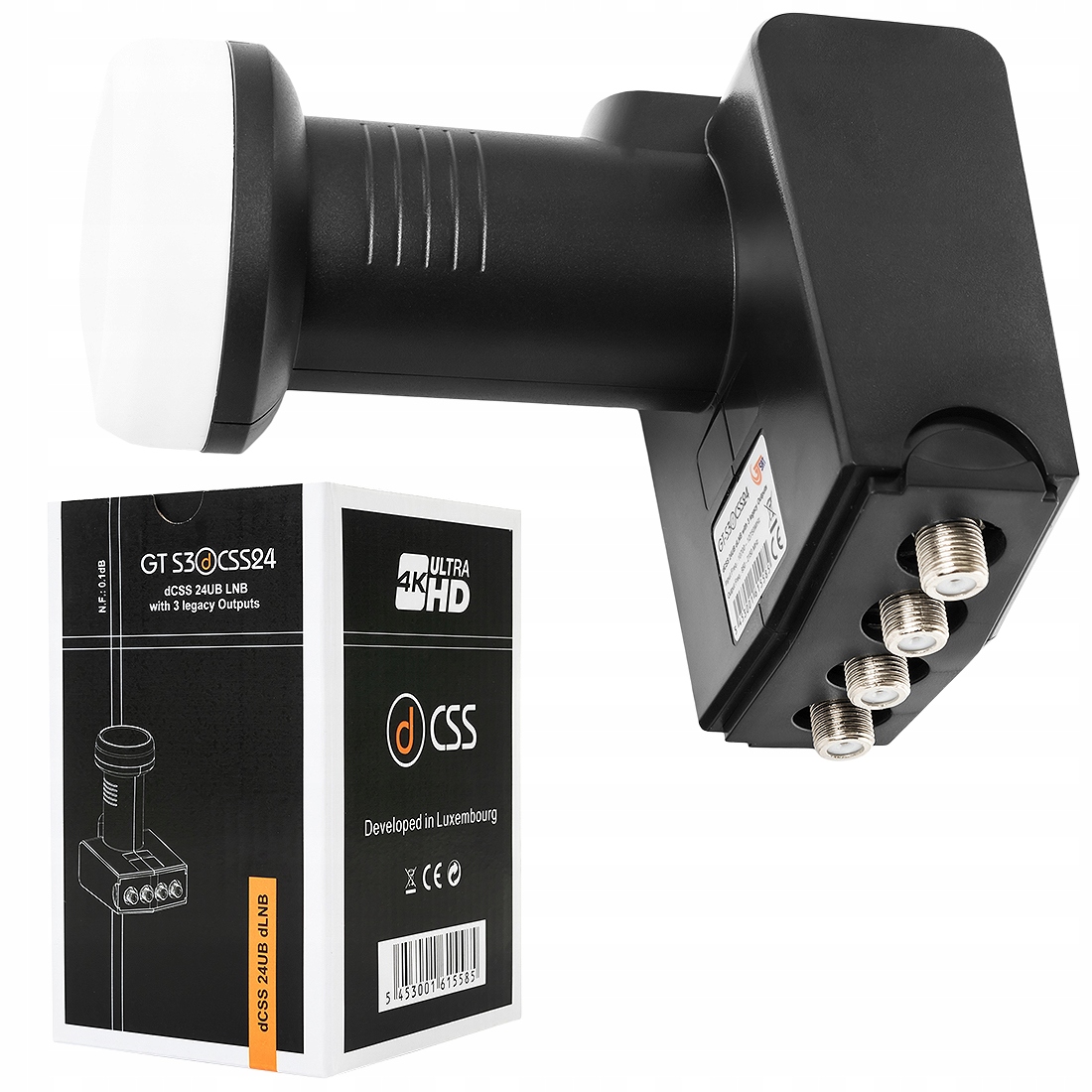 Konvertor Unicable II 24UB Triple Canal+ UltraBOX Polsat Box GT-S3dCSS24