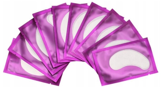 100x PŁATKI POD OCZY DO PRZEDŁUŻANIA RZĘS Prima Derma Rodzaj płatki pod oczy