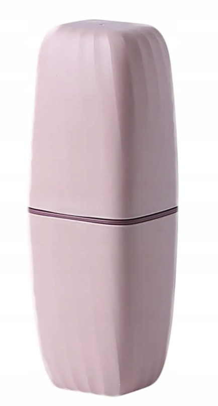 Etui organizer pojemnik podróżny na szczoteczkę i pastę do zębów różowy Stan opakowania oryginalne