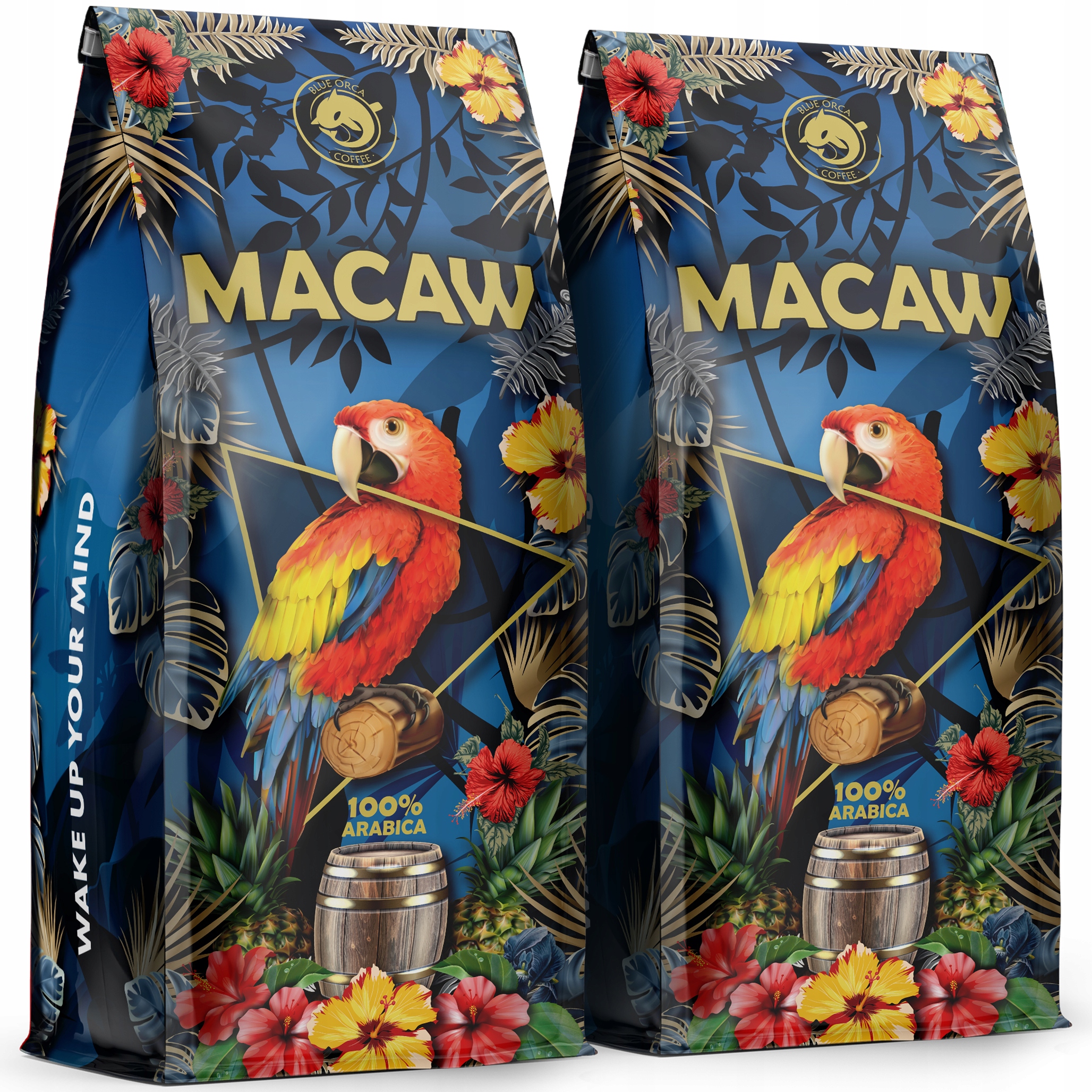 Levně Káva Macaw Čerstvě pražená z pražírny 2 kg 100% Arabica