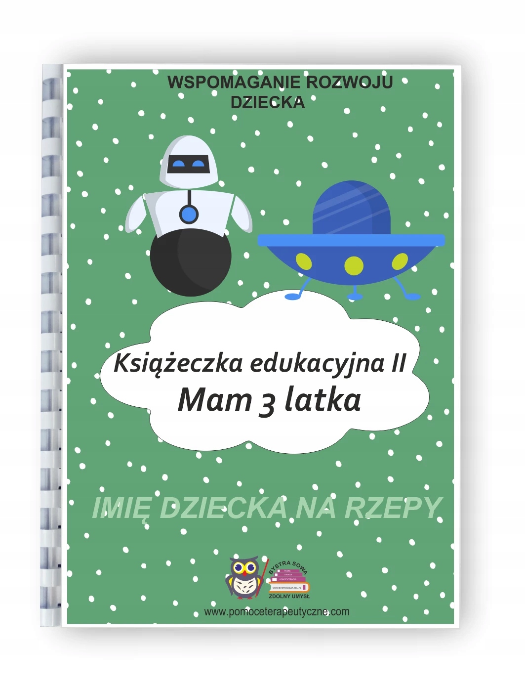 

Książeczka edukacyjna Mam 3 latka dla chłopca