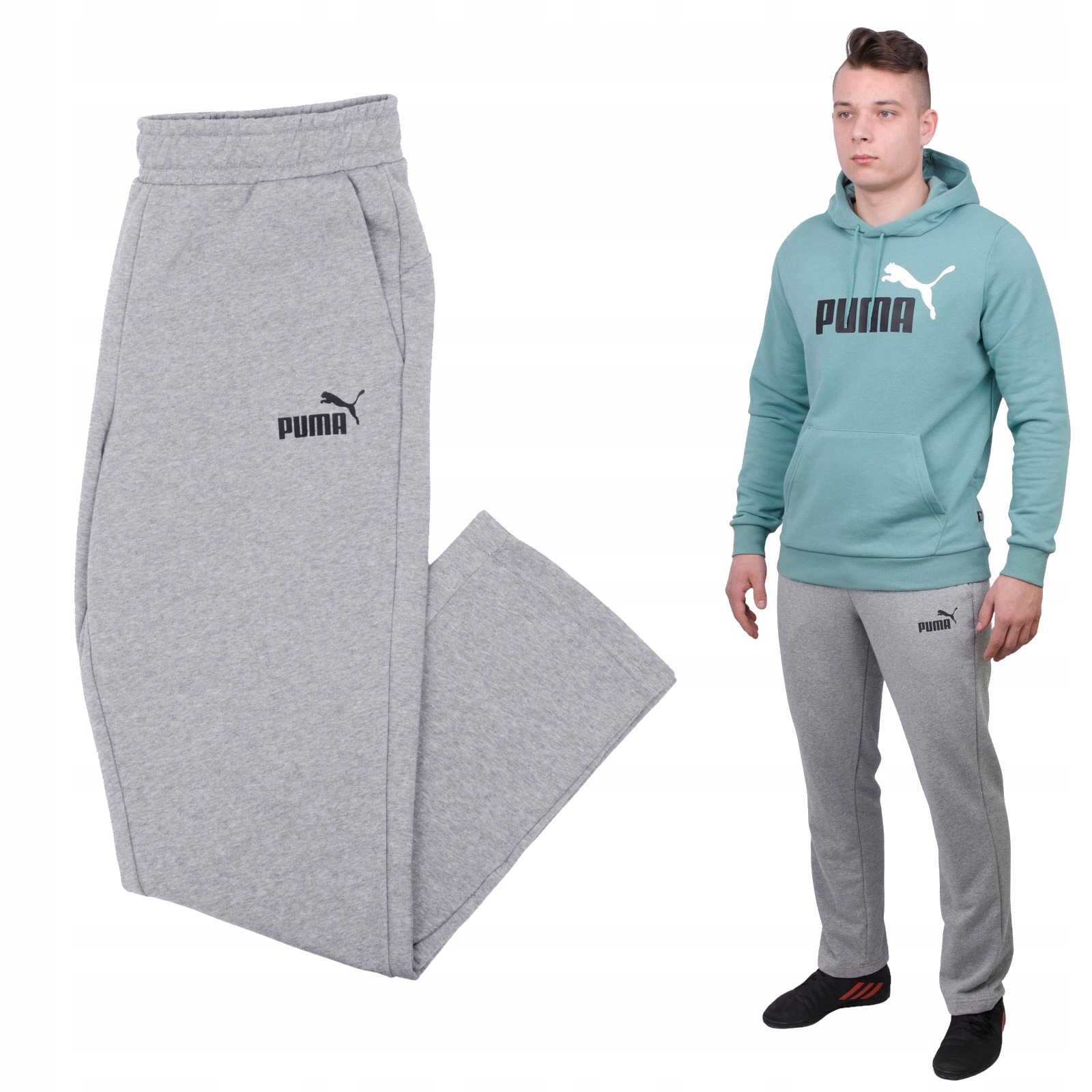 

Spodnie Męskie Puma Prosta Nogawka Bawełniane M