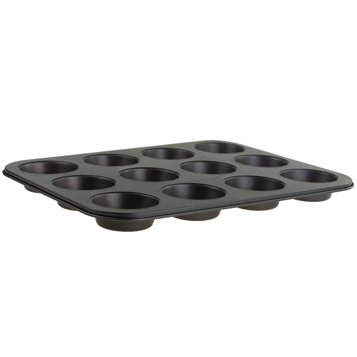 FORMA DO PIECZENIA BABECZEK MUFFIN BLACHA FOREMKA NA 12 BABECZEK non-stick Średnica 26.5 cm