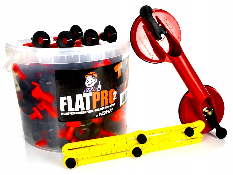 Klipsy pro vyrovnání dlaždic 165x příslušenství