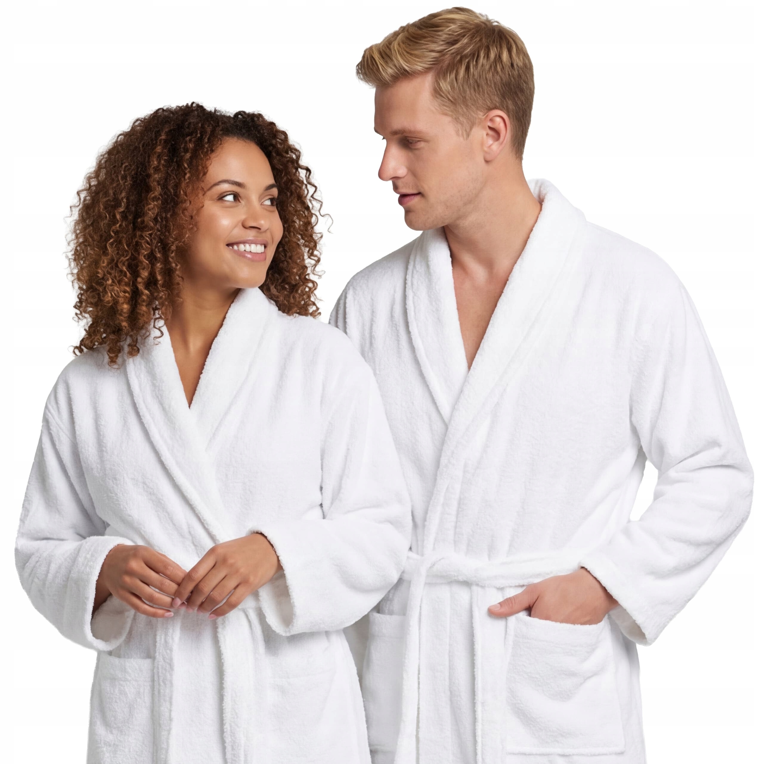 Hotelový župan Spa Bavlna 100% Froté 350g Velikost L/XL Unisex Mb bílý