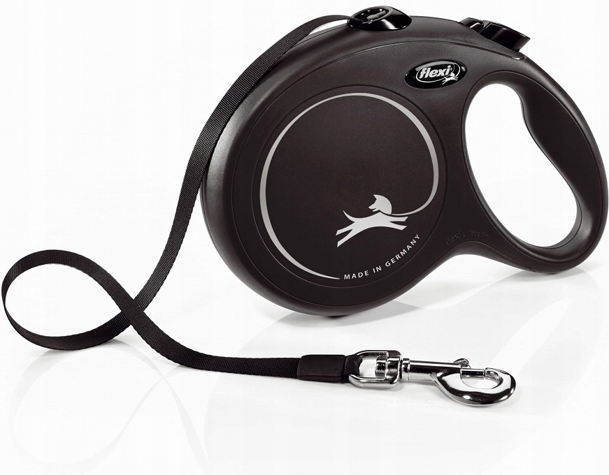 

Flexi New Classic L taśma 8m do 50kg Czarna