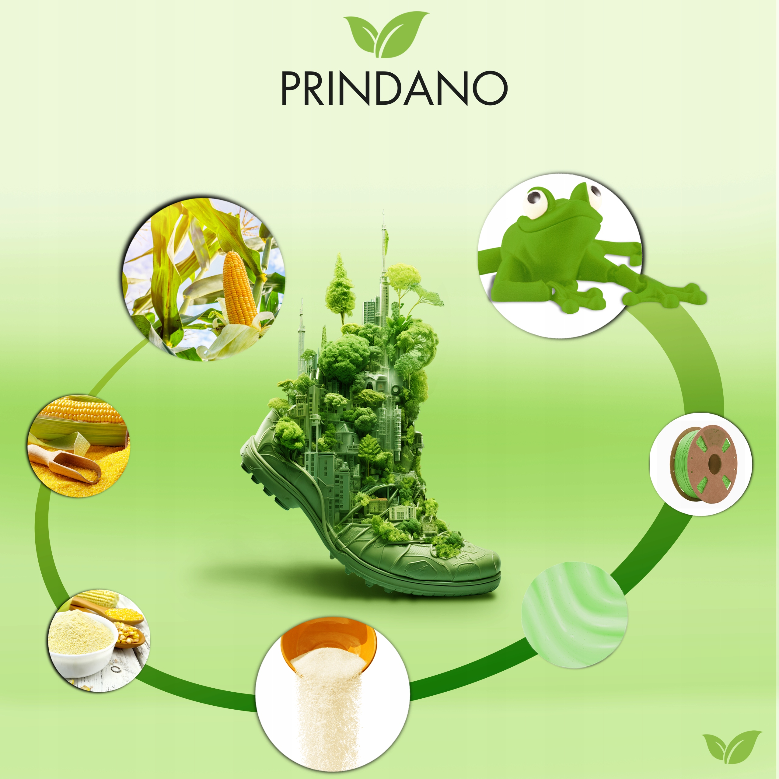 Filament PLA+ Pro czarny BLACK premium 1,75mm 1kg PRINDANO Kolor czarny