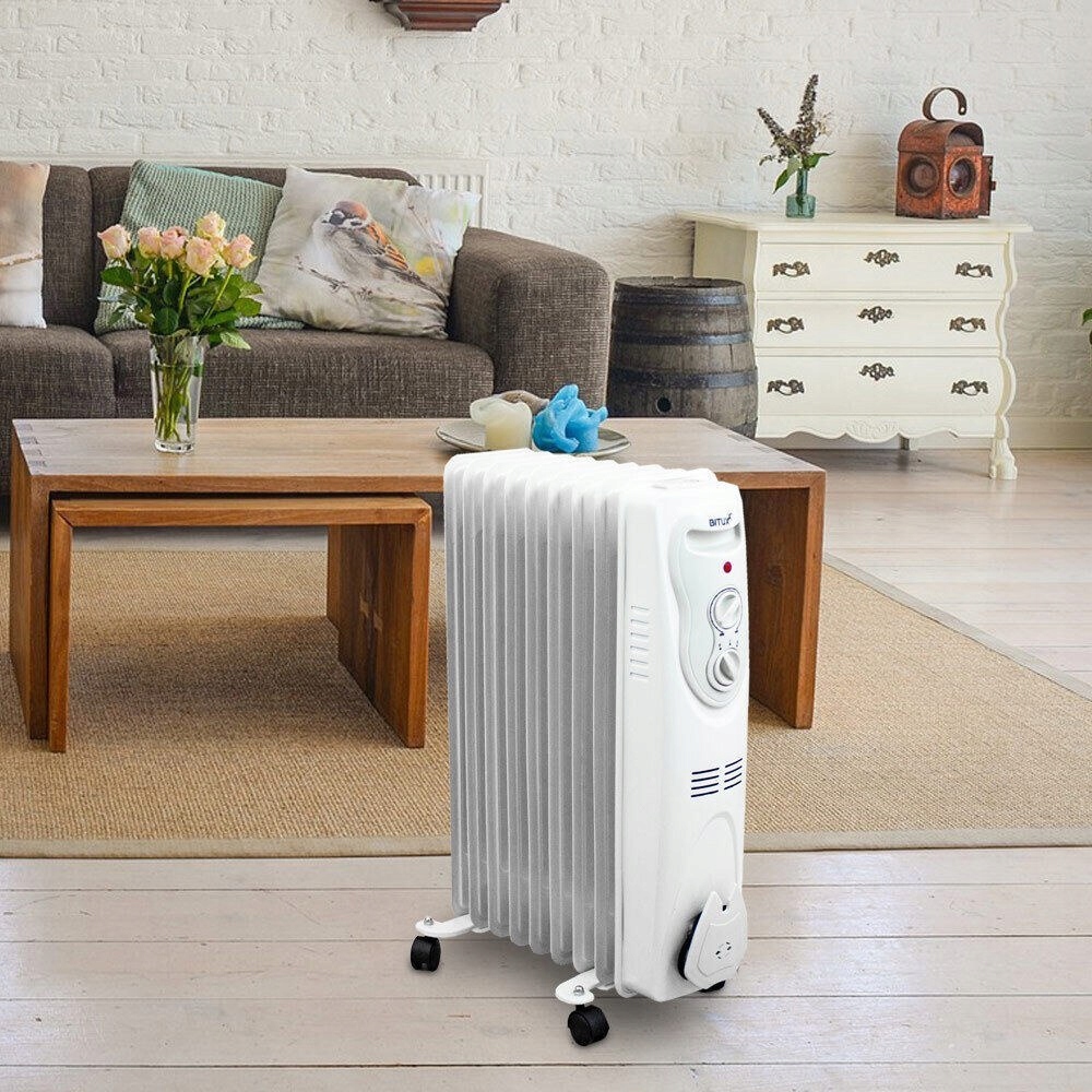 Bituxx Elektrický olejový radiátor 2000 Watt 9 žeber