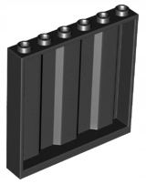 

Lego 23405 panel ściana 1x6x5 czarny 1 szt Nowy