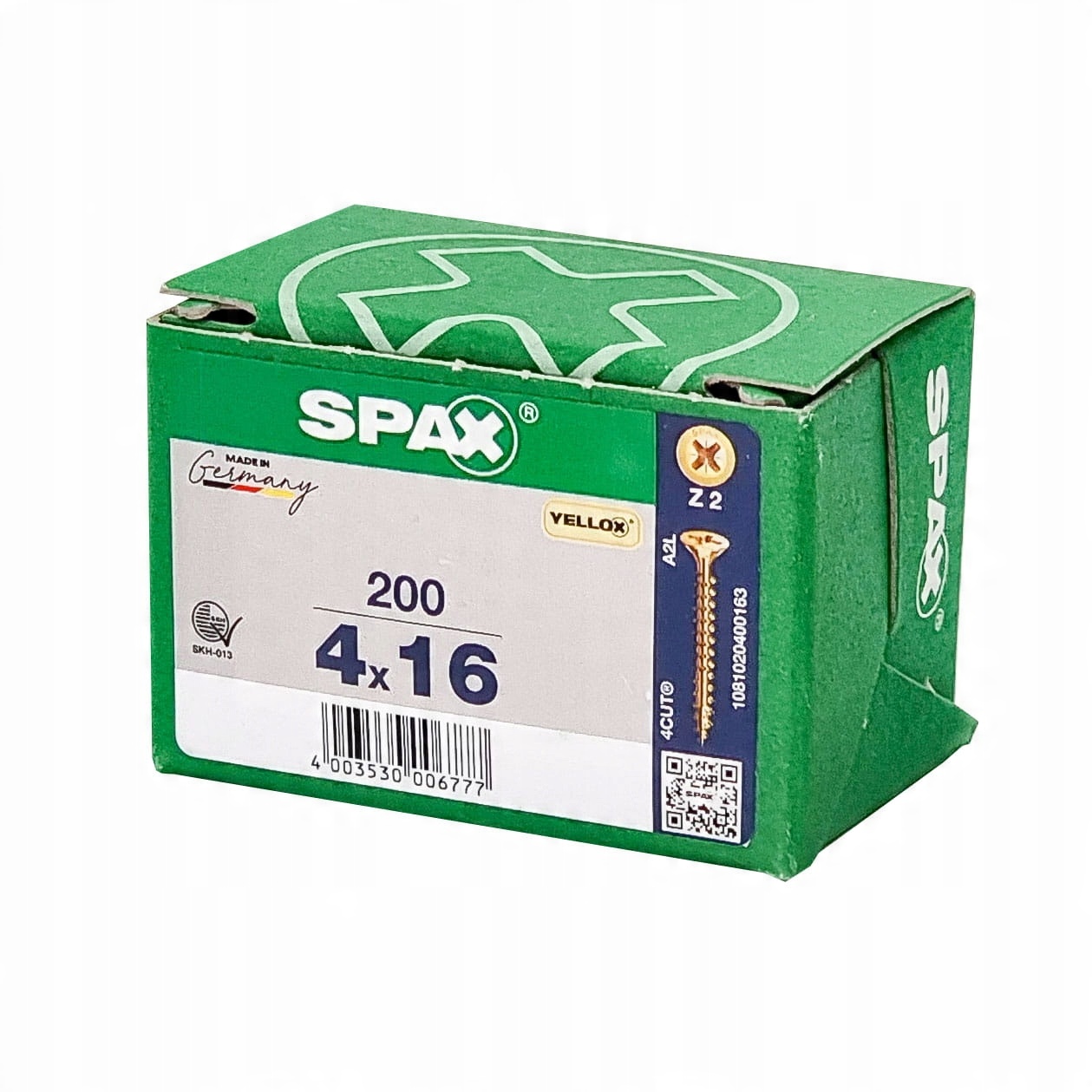 

Wkręty uniwersalne Spax 4.0 x 16 200 szt. PZ2