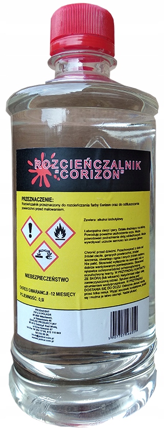 

Rozcieńczalnik Do Farby Corizon Rozpuszczalnik 0,5