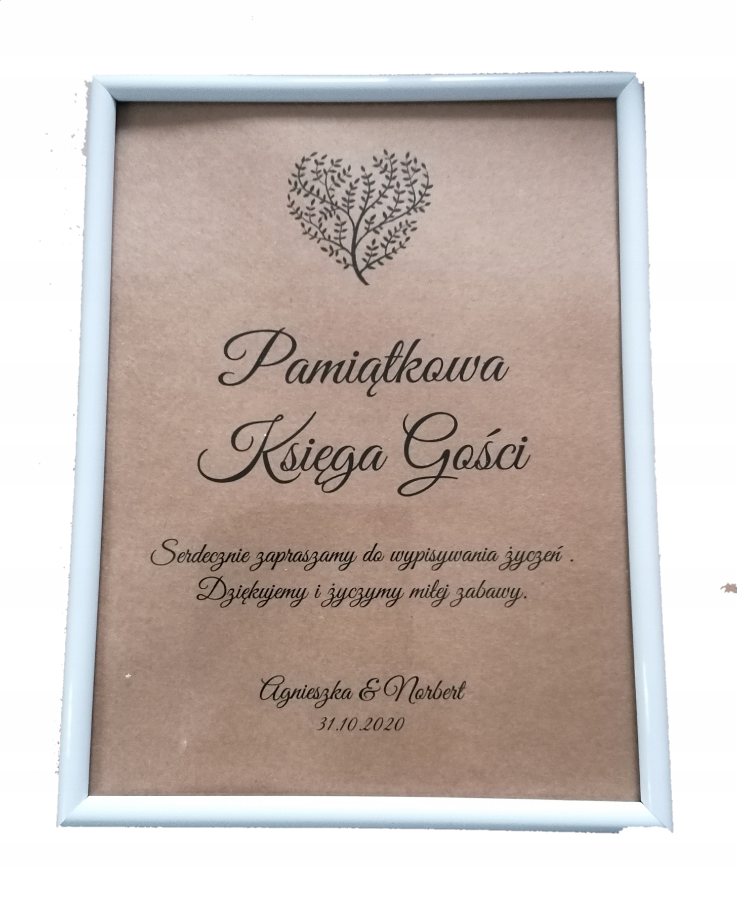 

Księga gości ramka