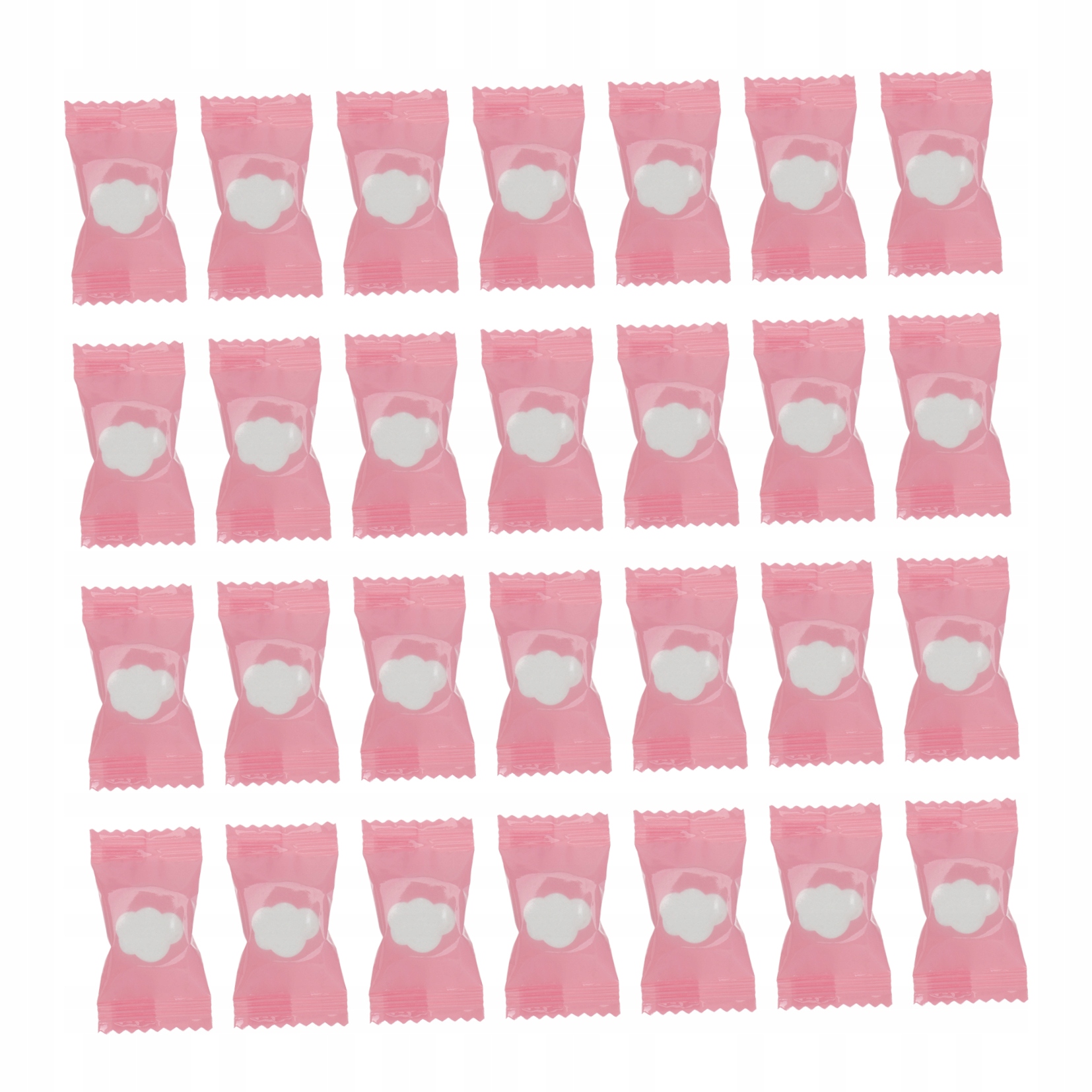 Ręczniki papierowe Skompresowane białe myjki Marka inna marka