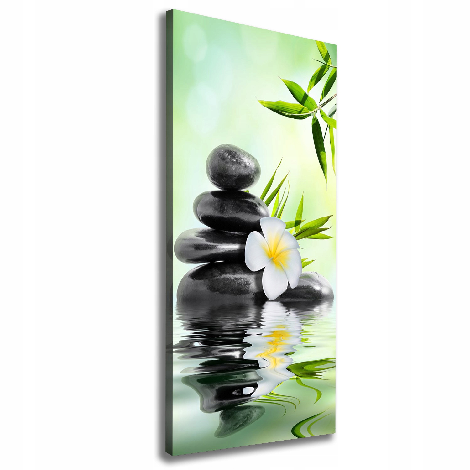 

Nowoczesny fotoobraz canvas na ramie Bambus 50x125