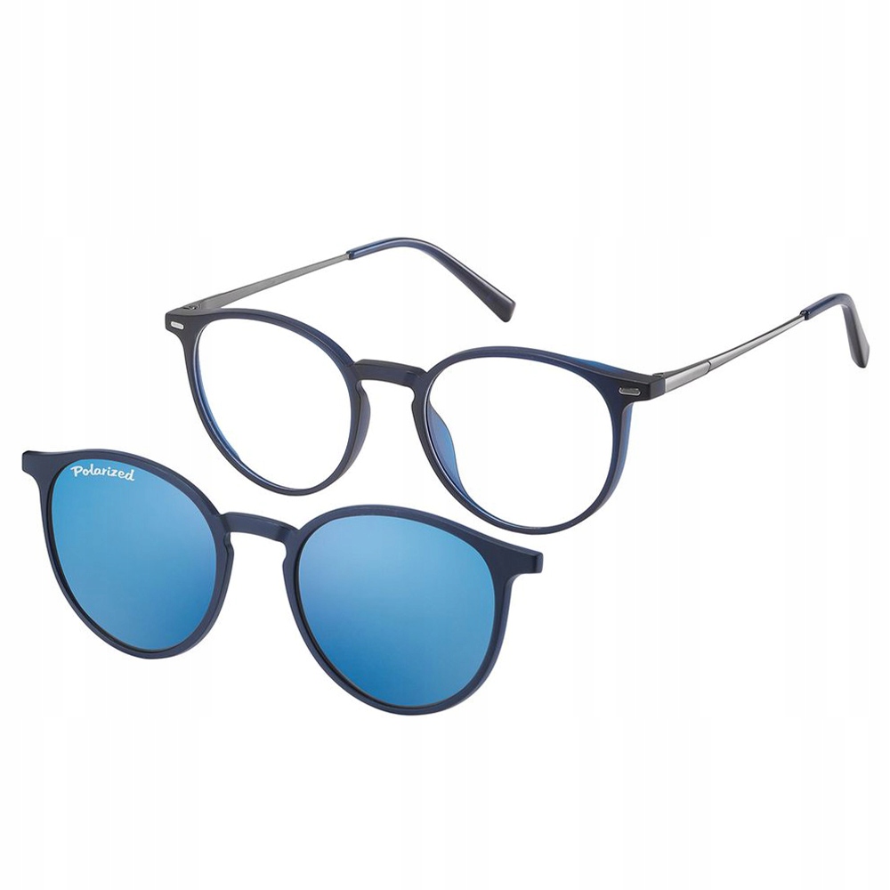 Okulary Oprawki Zerówki Clip On Nakładki Przeciwsłoneczne UV400 Polaryzacja