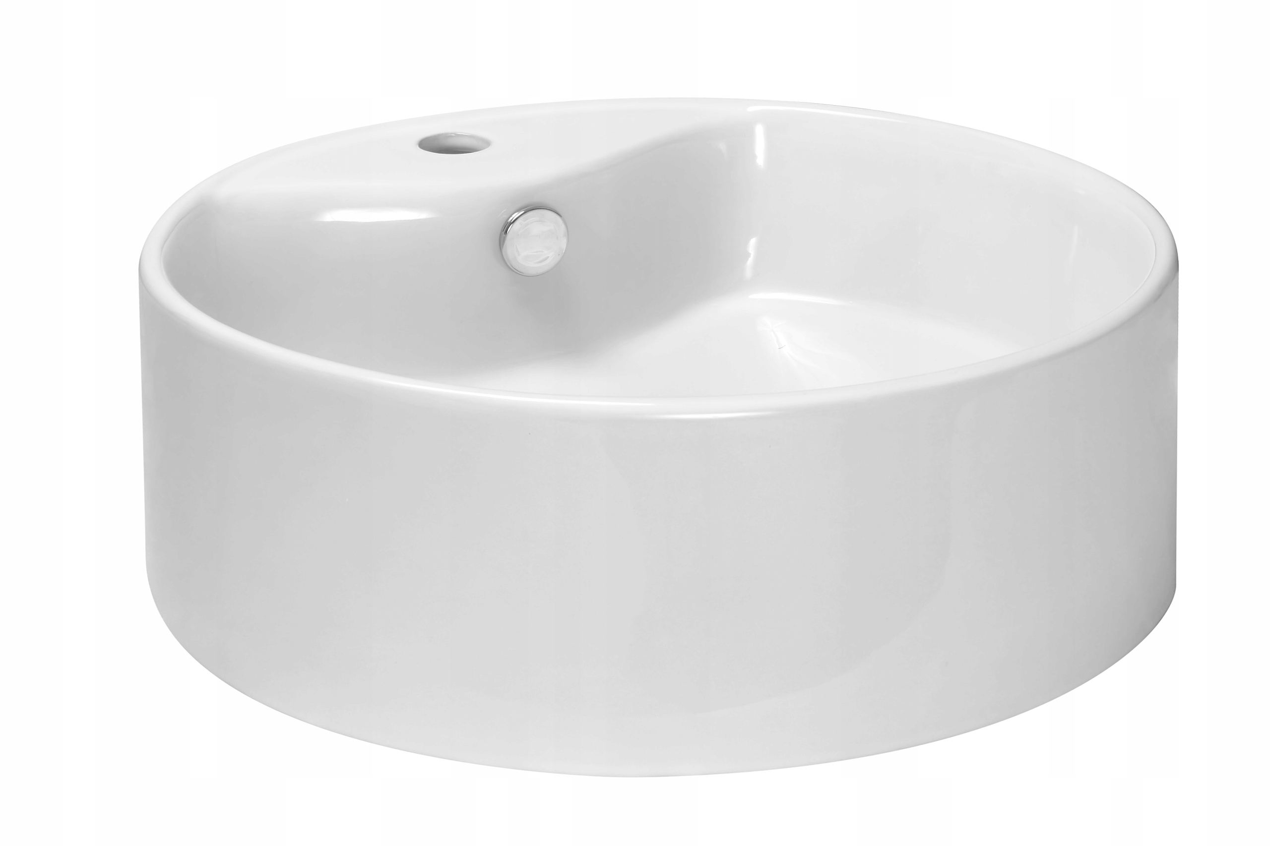 

Umywalka Ceramiczna Nablatowa Okrągła KR-138 Biała
